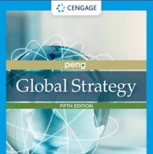 Global Strategy - Paperback By Peng, Mike W - GOOD Condition No Marking..